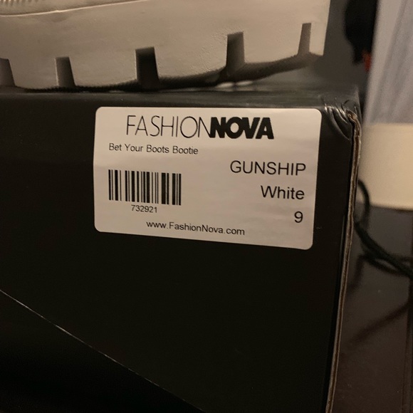 White Booties - Picture 3 of 4